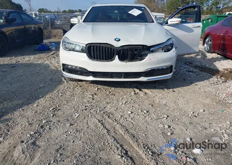2019 BMW 740I из США, поврежденный, VIN WBA7E2C55KB216501